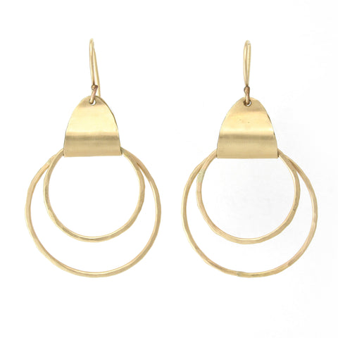 Ancient Egyptian Earrings (Gold filled/Silver)