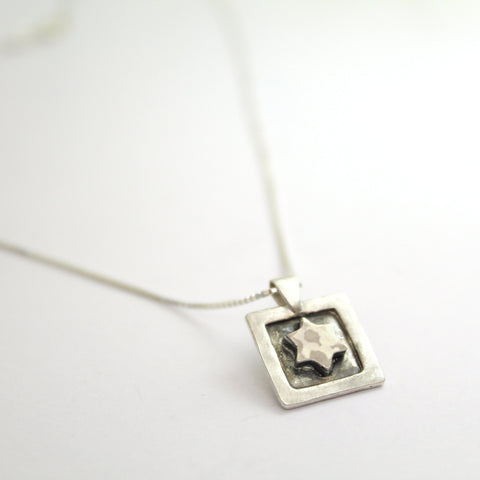Star of David - Silver Necklace