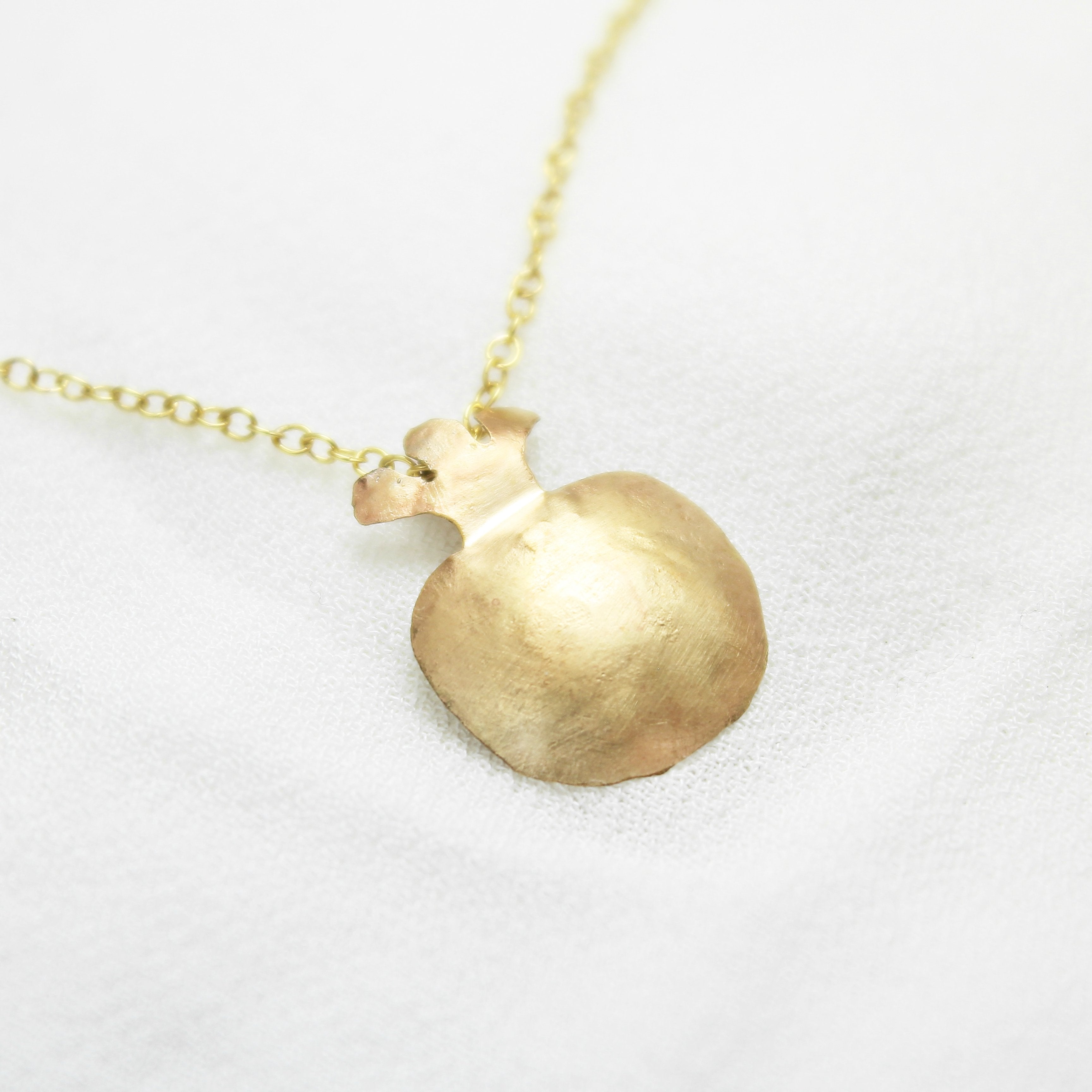 Pomegranate 14K Gold filled Necklace - Shulamit Kanter Official Store
