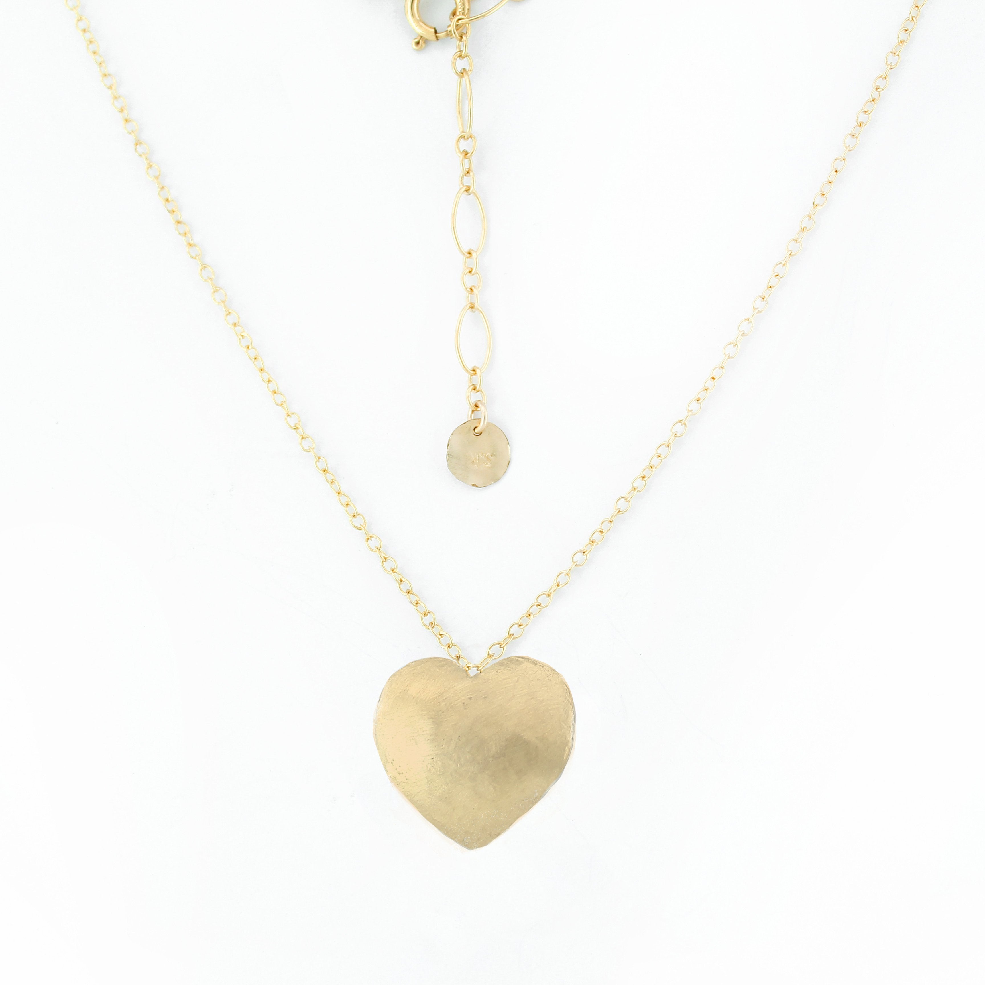 Heart 14K Gold filled Necklace - Shulamit Kanter Official Store