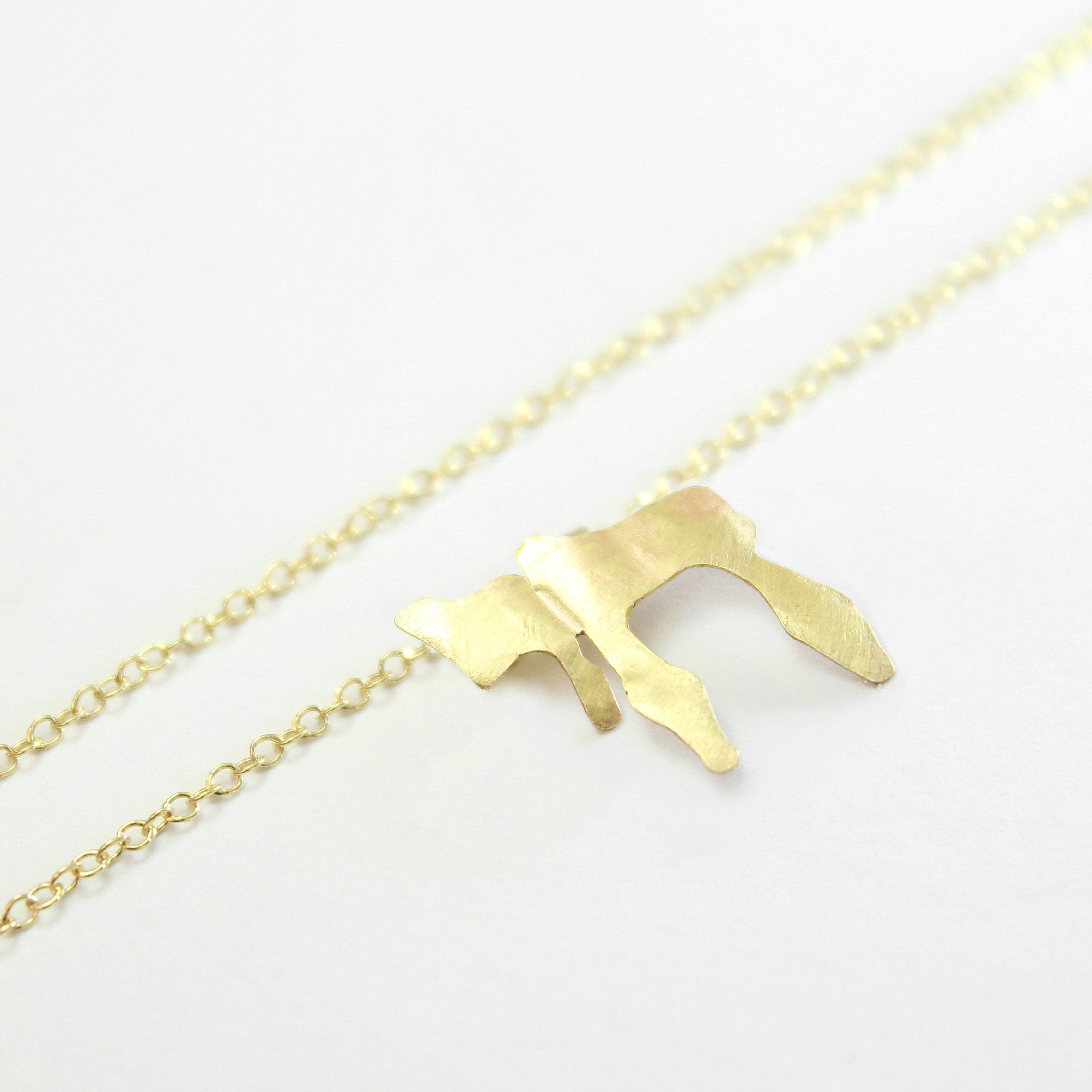Chai Gold filled Necklace - Shulamit Kanter