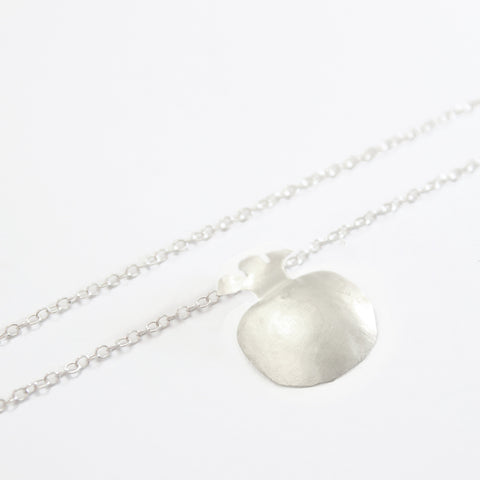 Pomegranate Silver Necklace